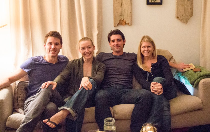 Paul, Molly, Nick, and Julie. Photo Credit: Eric Larson.